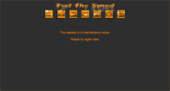 Desktop Screenshot of feelthespeed.net