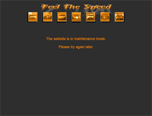 Tablet Screenshot of feelthespeed.net